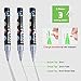 Pictek Liquid Chalk Markers Erasable, 12 Pack [EN71 Approved] Fine/Chisel Tip Markers for Kids/Adults, Chalk Pens for Chalkboard & Glass with 40 Labels