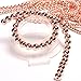 Hematite Natural Stone Faceted Round Loose Beads Semi Gemstone Healing Power Energy Stone for Jewelry Making DIY Necklace Bracelet Making Strand 15.5
