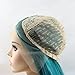 Lucyhairwig Teal Blue Lace Front Wig Heat Resistant Fiber Hair Synthetic Lace Front Wigs Straight Glueless Wigs For Women