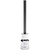 GEARWRENCH 1/2" Drive Long Length Hex Bit Socket, 6mm - 82579