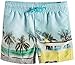 Akula Baby Toddler Boys' Tropical Beach Print Swim Trunk