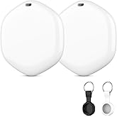 Smart Tags-2 Pack,Item Finder with Waterproof Case, Works with Apple Find My (Apple Devices only), Bluetooth Smart Tracker Tags for Luggage, Keys, Wallet, Backpack, Replaceable Battery