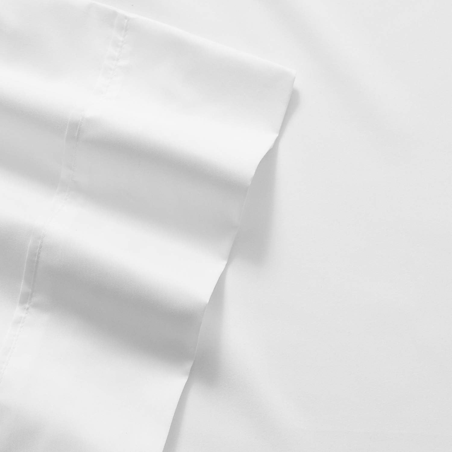 Sweet Home Collection Queen Sheets-6 Piece 1500 Thread Count Fine Brushed Microfiber Deep Pocket Set-EXTRA PILLOW CASES, VALUE, White: Home & Kitchen