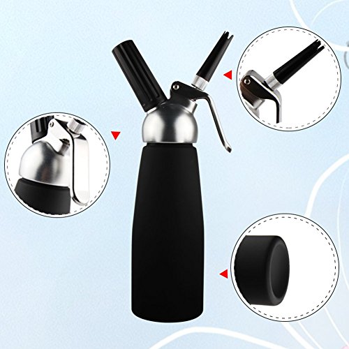 image for Sivaphe Cream Whipper Gourmet Whip Culinary Aluminum Threads Whipped C