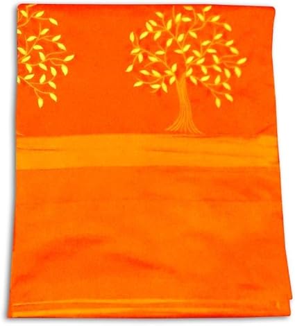 Amazon インドの手作りシルク刺繍ツリーオブライフデザイン ダブルベッドカバー ベッドカバー オンライン通販