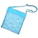 Cooque Beach Mesh Tote Bag Sea Shell Sand Toy Bags for Adults Teens Kids 4 Pack