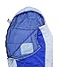 Outdoorsman Lab Mummy Sleeping Bag- 29F Ultralight for Backpacking, Camping, Hiking, Travel- 3 Season Lightweight Compact Bag with Compression Sack