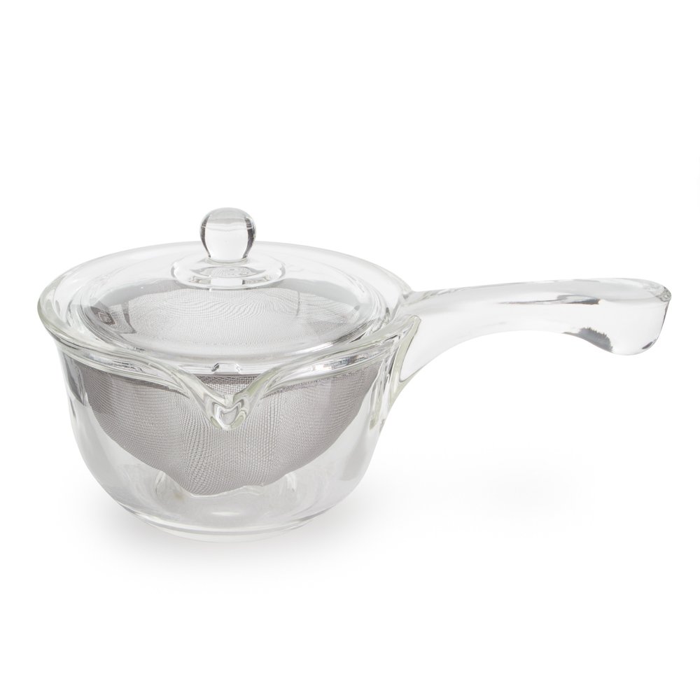 Yama Glass Side Pour Tea Pot (10 oz) by Yama Glass