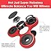 LYNEC Tri Fidget Hand Spinner, Ultra Fast Bearings, Finger Toy, Great Gift for ADD, ADHD, Anxiety and Autism Adult Children, Red