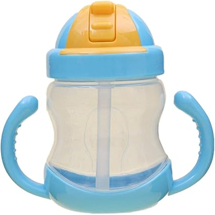 baby drinking water bottle