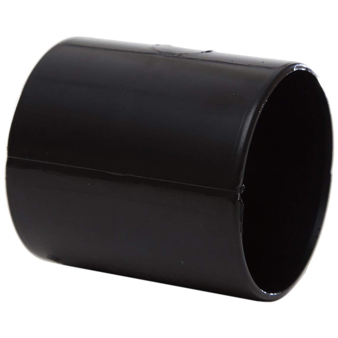 Polypipe WS58:B 50MM Straight Coupling ABS Black