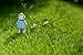 SUN-E 4 Pcs Life-Like Fairy Artificial Grass 6''x 6'' Miniature Ornament Garden Dollhouse Garden DIY Grass Home Office School Indoor Decoration
