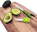 HIC Harold Import Co. World’s Greatest All-in-1 Avocado Tool, 18/8 Stainless Steel Blade, Silver