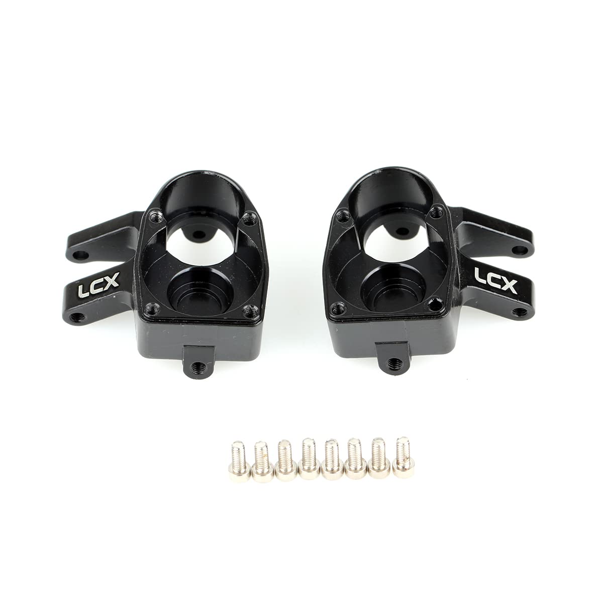 LCX Racing 1/10th RC Crawler Car Currie F9 Portal Front Portal Axles Aluminum Steering Knuckles for Axial SCX10 III AXI03007 Capra UTB10, Upgrades Parts Accessories