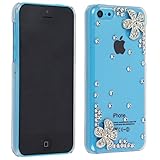 Leegoal Fashion Style Crystal Case Cover For Apple Iphone 5C