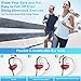 Wireless Bluetooth Headphones Sport Waterproof Bluetooth Earphones with Mic for Running in-Ear Wireless Sport Earbuds 8 Hour Playtime Bass Stereo Sweatproof Headphones for Workout Gym Men Womenthumb 4