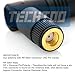 TECHTOO 3G 4G Dipole Antenna Wide Band 5dbi 700-2600Mhz Omni Directional GSM WiFi Antenna with RP-SMA Connector for CEP Router Access Point Wireless Rang Extender (Black 1-Pack)