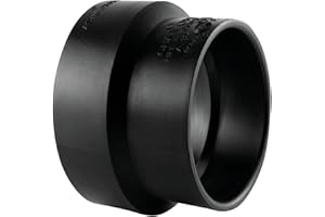 Charlotte Pipe 4 in. Hub x 3 in. Dia. Hub Coupling