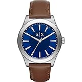 A/X Armani Exchange Smart Leather Watch