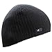 Grace Folly Daily Beanie Hat Skull Cap for Men or Women (Many Colors) Black
