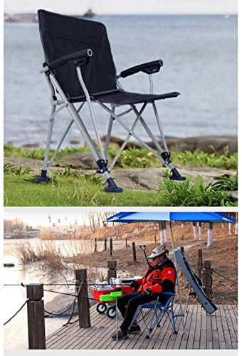 YYZZ Klappstuhl im Freien Ultraleichter tragbarer einfacher Angelstuhl Tragbarer Angelstuhl für Direktoren im Freien… – Bild 3