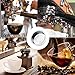 2 Pack Coffee Filter, 2 Cup 51mm Pressurized Coffee Filter Basket for Coffee Accessories Refillable Reusable Capsule