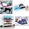 Lify Travel Shoe Bags, Portable Travel Shoe Tote Bags - Packing Organizers for Men and Women- Aqua Blue (6 Pcs) + Navy… - Image 7