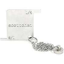Bench Grinder Safety Gauge - 2-Pack Stainless Steel With Anti-Lost Magnet | OSHA Compliance Tool