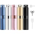 RUZAR 8ml Perfume Atomizer, 5 pcs Perfume Travel Refillable Bottle, Empty Cologne Travel Bottle, Atomizer Sprayer For Perfume