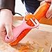 BangBang Fruit Vegetable Ceramic Peeler Zirconia Kitchen Cutlery Vegetable Fruit Peeler (1Pc: Color Random)
