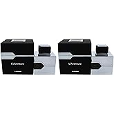 Al Haramain L'aventure Eau De Parfum Spray for Men, 3.4 Fl Oz (Pack of 2)