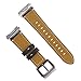 BEPARTNER Fitbit Ionic Bands, Genuine Leather Ionic Fitbit Watch Band, Replacement Straps for Fitbit Leather Band Wristband for Women Men Gifts (One Size)