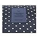 Itraveller Portable Hanging Toiletry Bag/ Portable Travel Organizer Cosmetic Bag for Women Makeup or Men Shaving Kit with Hanging Hook for vacation (Navy Circle)