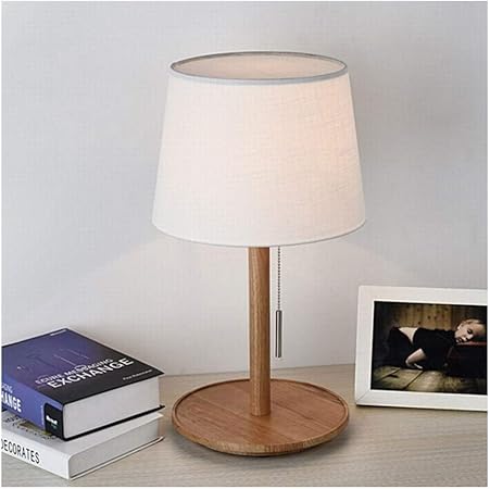 bedside lamp with pull cord