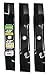 Maxpower 561812B 3 Set of 3-N-1 Blades 48 Inch Cut John Deere Replaces AM137757, AM141035, GX21784, GY20852 primary