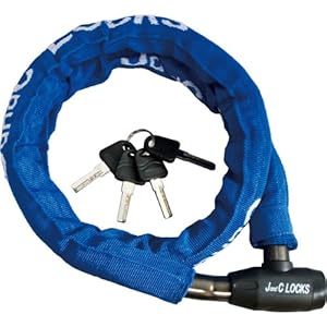 J&C JC-006W 18mmX1200mm ジョイント式ワイヤー錠 JC-006W