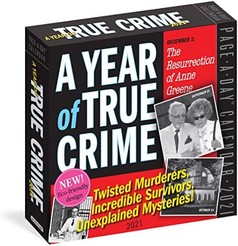 A Year of True Crime Page-A-Day Calendar 2021 Calendar – Day to Day Calendar, August 11, 2020