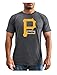 VF LSG MLB Men's This is My Team Short Sleeve Charcoal Crew Neck Tee
