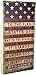 Primitives by Kathy 31558 Rustic Patriotic Box Sign, 9 x 18-Inches, Pledge to The Flag