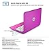 HP Stream 11.6-Inch Laptop Intel Celeron, 2 GB, 32 GB SSD, Orchid Magenta Includes Office 365 Personal for One Year (Discontinued)