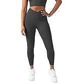 YITTY Active Women's Ultraluxe Crossover High-Waist Legging, Athleisure, 4-Way-Stretch