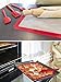SimplexSilicone 6-Piece Premium Non-Stick Silicone Spatula Set - Heat Resistant Cooking Baking Utensils, Set of 6 (Apple Red)