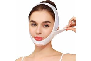 ZYYINI V Line Face Lifting belt, Adjustable Elastic Face Tightening Bandage, Breathable Fabric Face Shaping Belt For Create V Shaped Face Reshape Face Contour