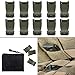 BOOSTEADY Multipurpose MOLLE Clip Tactical Strap Management Tool Web Dominator Buckle for Tactical Bag, Backpack