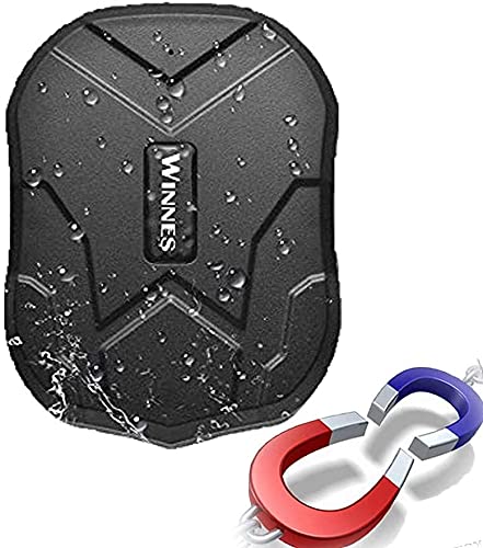 GPS Tracker, Zeerkeer GPS Tracking Device Waterproof Real Time Tracking GPS Locator 3 Months Standby Anti-lost GPS Alarm Car Tracker for Car, Truck, Moto Freezer, Boat with Free App