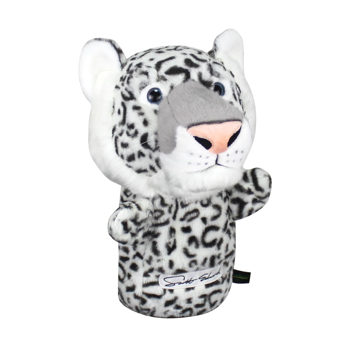 Scott Edward Clouded Leopard Golf Head Cover, Fit Driver Wood(460cc),Plush Fabric, Smooth and Soft Touch Feeling,Animal Shape