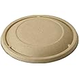 World Centric BOL-SC-U24 100% Compostable Unbleached Plant Fiber Bowl Lids for 16-32 oz. Bowls (Pack of 500)