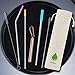 UPMCT Reusable Metal Straws Set of 3, 1Pcs Collapsible Metal Straws with Case, 2Pcs 10.5