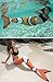 Fin Fun Mermaid Tail, Reinforced Tips, Monofin, Clown Fish, Child 12
