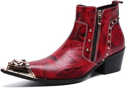 botas vaqueras con punta de metal